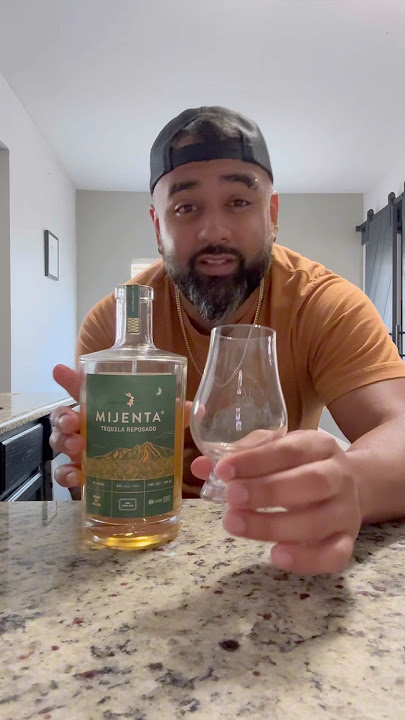 When its #tequila day tasting ​⁠@mijentatequila  #reposado #review