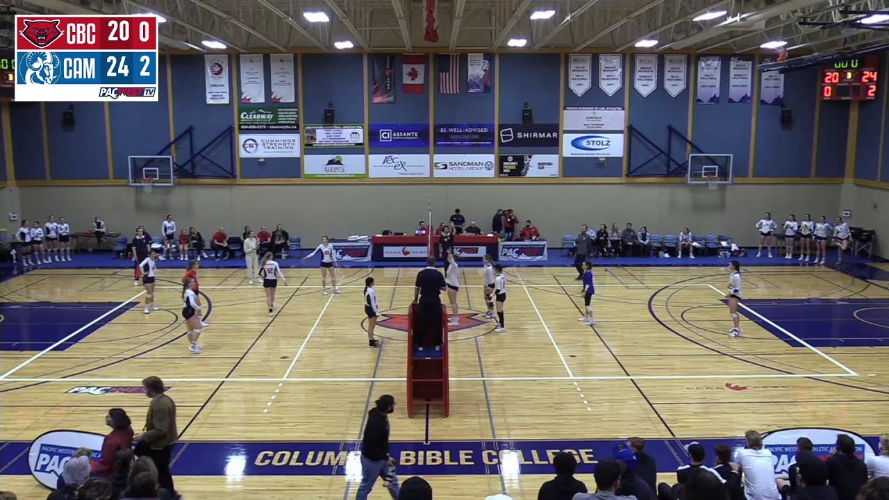 2022 PACWEST Womens Volleyball Championship 🏐 QF CBC vs Camosun Feb