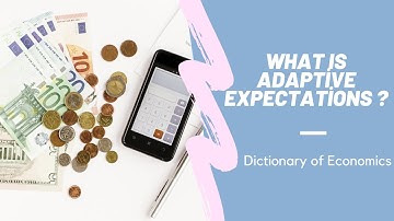 What Is The Adaptive Expectations ? | Dictionary of Economics