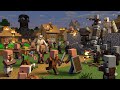 Villager VS Pillager war türkçe dublajlı#minecraft 