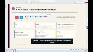Famous OpenAI Codex MCP for Autodesk Revit | Session-Awareness Wealth