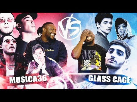 Иностранцы Слушают | Musica36 Vs Glass Cage | Xcho, Pablo, 10Age, Mr Lambo, Райда, Kali, Индаблек