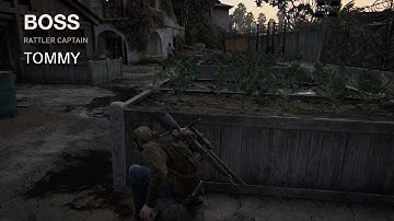 Tommy V. Rattler Captain NO RETURN The Last of Us Part II Remastered