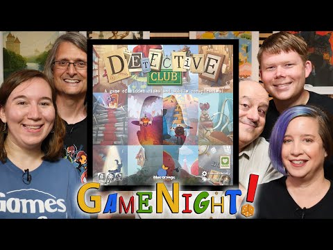 Detective Club - GameNight Se08 Ep16 - How to Play and Playthrough