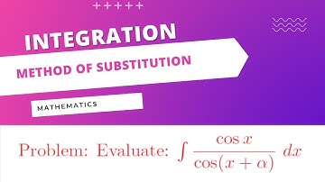 Method of Substitution. Problem # 8(i). Section IV. Class XII Dr S N Dey EX 6(A) Mathematics WBCHSE