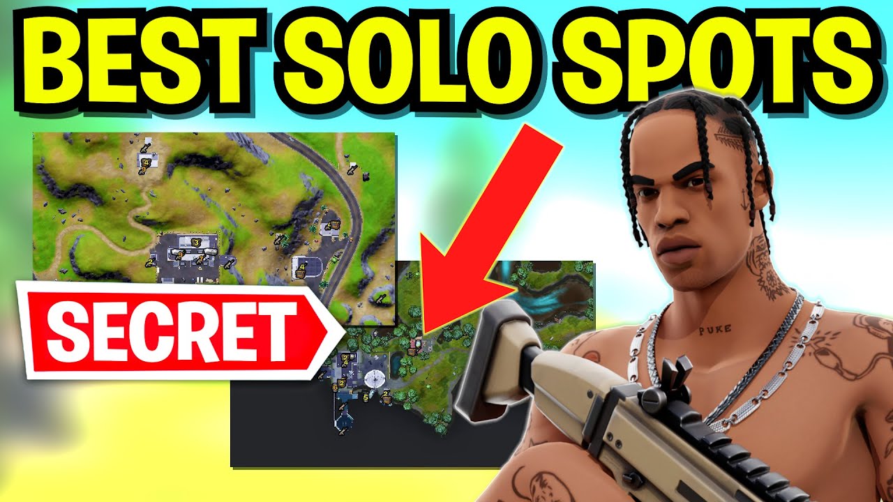 BEST Solo Drop Spots in Fortnite Season 7! How To Get Good Loot