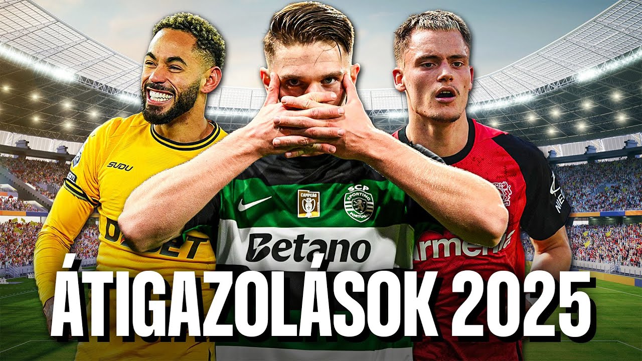 2025 NYÁRI FOCI ÁTIGAZOLÁSOK 💰 #2