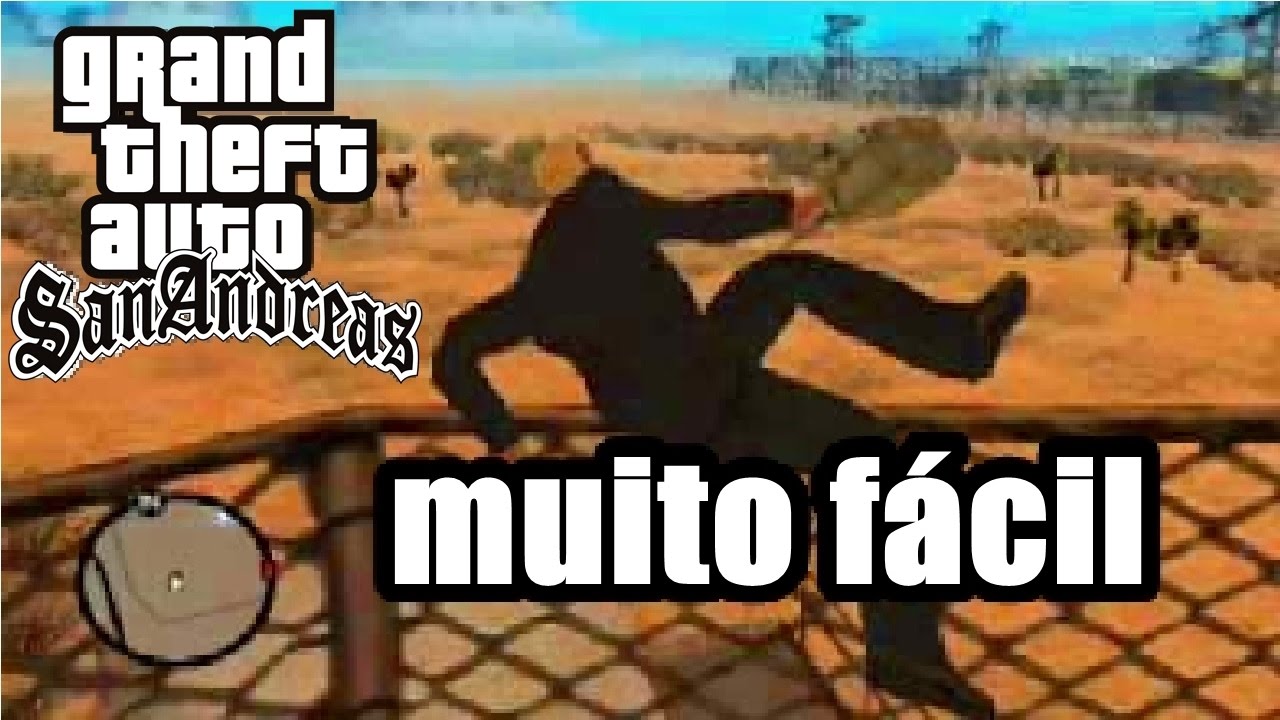 GTA San Andreas - Cadê o Game - Como entrar dentro da Área 69!