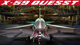 New Unveiling Of The Lockheed/Skunk Works X-59 Quesst Supersonic Aircraft | LIVE