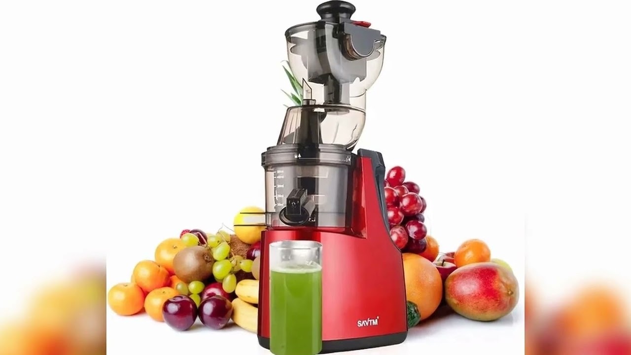 A must-have product! Electric Juicer Machine wide Feed fall Slow Masticating Juicer For Fruit and