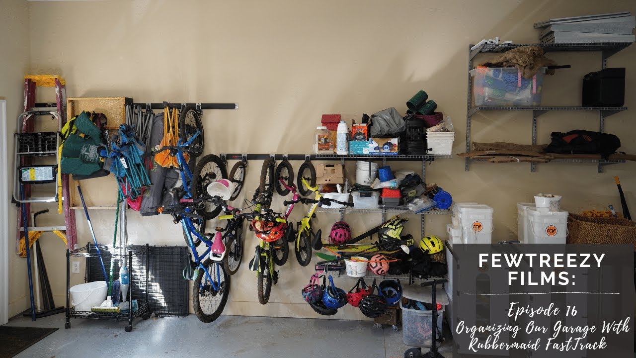 Rubbermaid Fasttrack Garage - Get Decluttered Now!