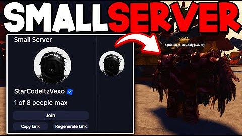 How To Join SMALL Servers In The Forge! (Free Private Servers In The Forge) Roblox