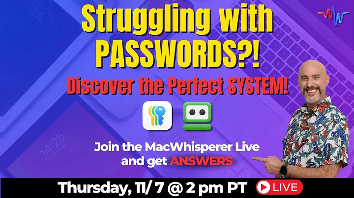 🗝️ Struggling with Passwords? Learn Apple’s New Passwords App!🗝️