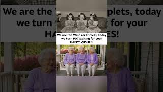 90 years… still side by side 💜👭👭#90YearsStrong #SisterLove #Family #Love #Viral #FYP #proud #mother