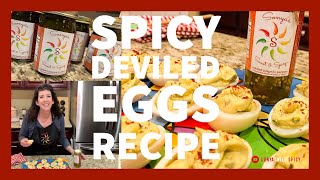 How to make Sriracha Spiced Deviled Eggs at home easily