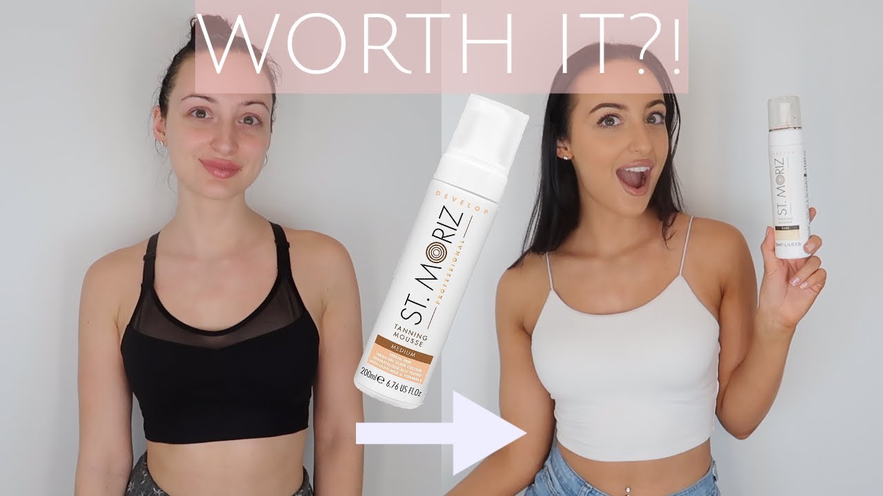 St. Moriz Instant Self Tanning Mousse Review + Demo! - YouTube
