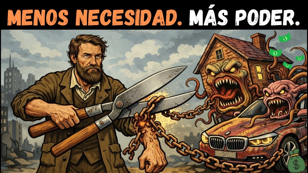 Lo que realmente se vuelve un hombre que necesita menos — la verdad incómoda de Thoreau