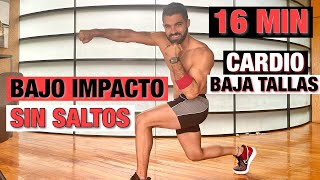 Cardio Sin Saltos Invierte en Tu Cuerpo (16 MIN) Ejercicios de Bajo Impacto Para Perder Peso