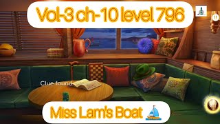 June's journey volume 3 chapter 10 level 796 Miss Lam's Boat ⛵