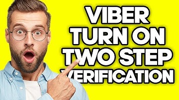 How To Turn On Two Step Verification in Viber (2023)