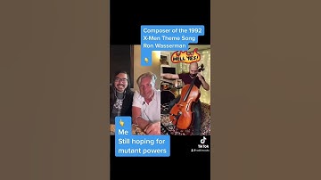 Original X-Men composer watches covers of theme song pt 3 (@AndrewAscenzoCellist)