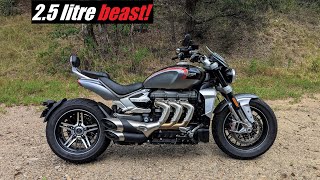 Triumph Rocket 3 GT | Sound, Flyby & Walkaround
