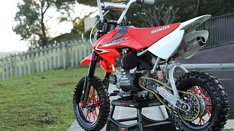 ✱ Crf50 mod start up and walk around ✱
