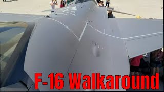 f-16 walkaround with new have glass paint