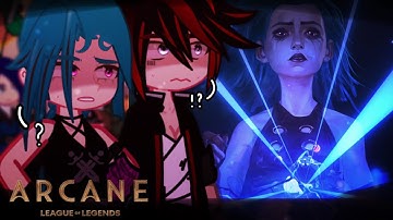 Arcane characters react to eachother | Jinx | Timebomb | 3/9(?) | ( JayVik & CaitVi ) | Gacha Nebula