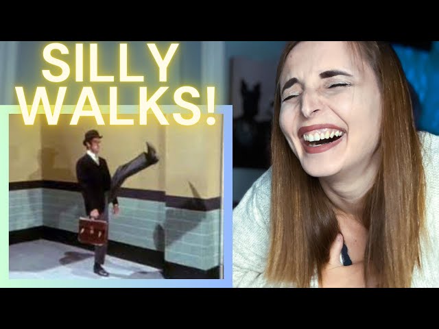 REACTING TO MONTY PYTHON | Ministry Of Silly Walks! class=