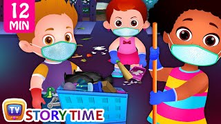 Clean and Green Neighbourhood + More Good Habits Bedtime Stories & Moral Stories for Kids - ChuChuTV