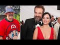 David Harbour 'spotted with ex-wife Lily Allen's daughters Ethel and Marnie' at Universal Studios