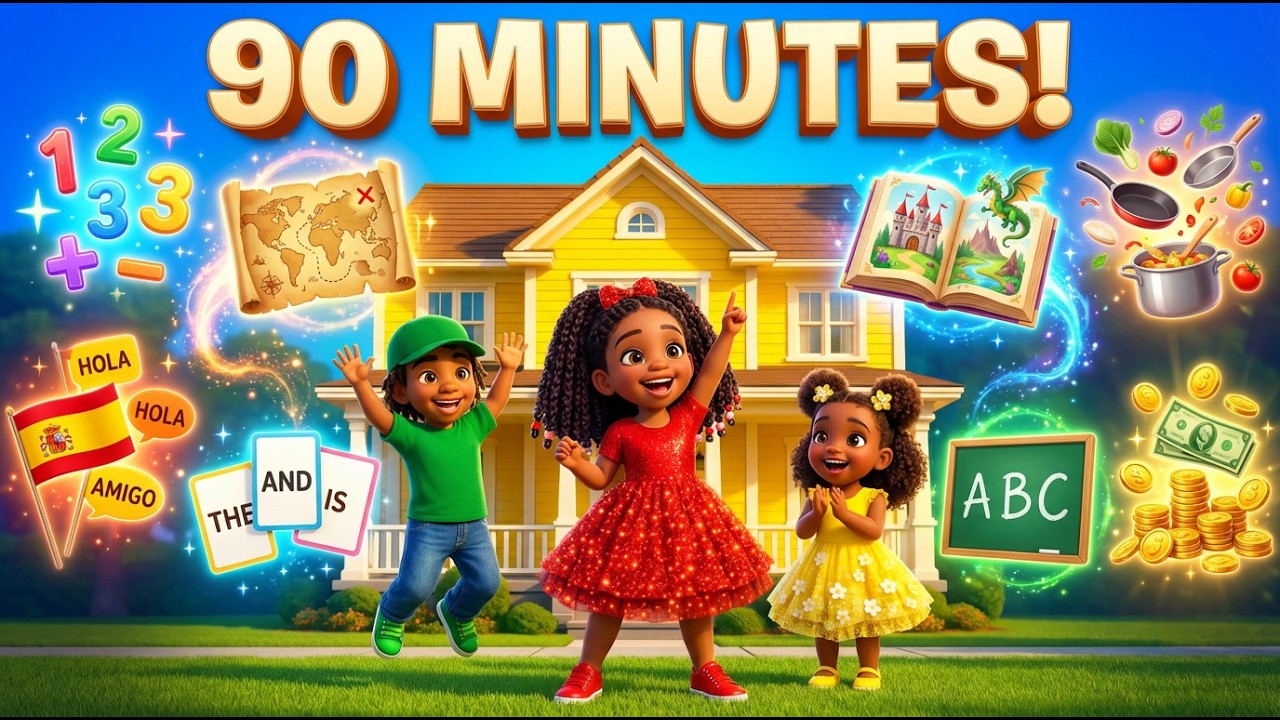 Money Math Adventures 90 Minutes of The Learning Adventures for Kids! Math, Reading, Money ...
