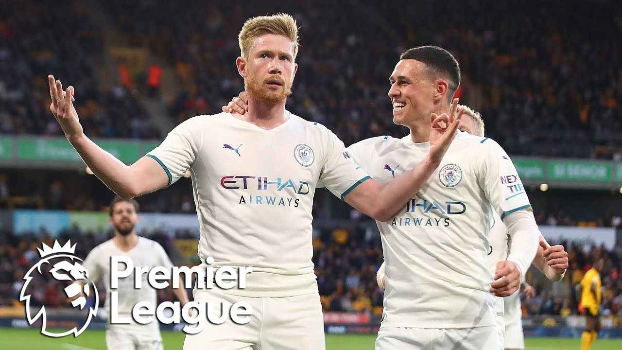 Kevin De Bruyne's four-goal game for Manchester City v. Wolves | Premier League | NBC Sports