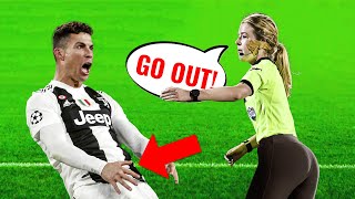 20 CRAZY Players vs Referees Moments