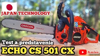 картинка: ECHO CS 501 SX, ТЕСТ И ПРЕЗЕНТАЦИЯ профессиональной японской пилы, Amles, обзор, портированная Echo
