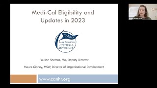 Consumer Virtual Education Session on MediCal Eligibility & Updates