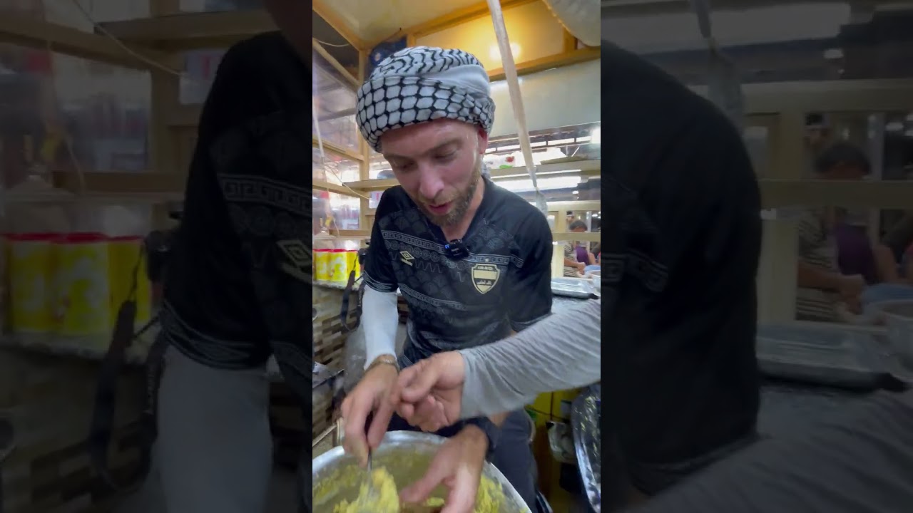 🇮🇶 Making Falafel in Mosul Iraq Street Food Market 