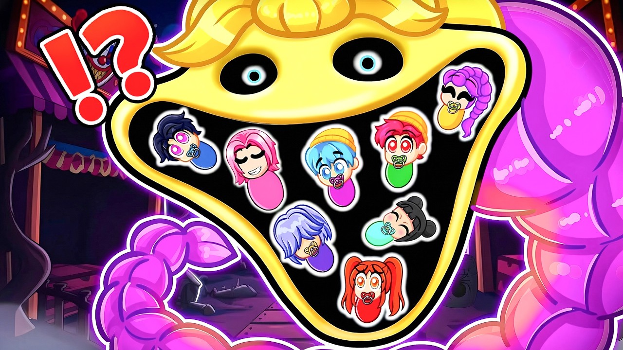 RUMI Becomes WORM HYBRID and CURSES the OCTUPLETS in Roblox! | Kpop Demon Hunters