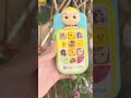 COOL COCOMELON PHONE 🤣#trending #cocomelon #toys #phone #shorts
