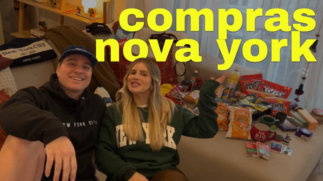 O QUE COMPRAMOS EM NOVA YORK E NO BRASIL *com preços*