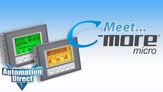 C-more Micro Family of Industrial HMIs - from AutomationDirect