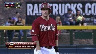 COL@ARI: Goldschmidt's double plates a pair of runs