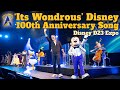 Its wondrous 100 years of the walt disney company  official theme song