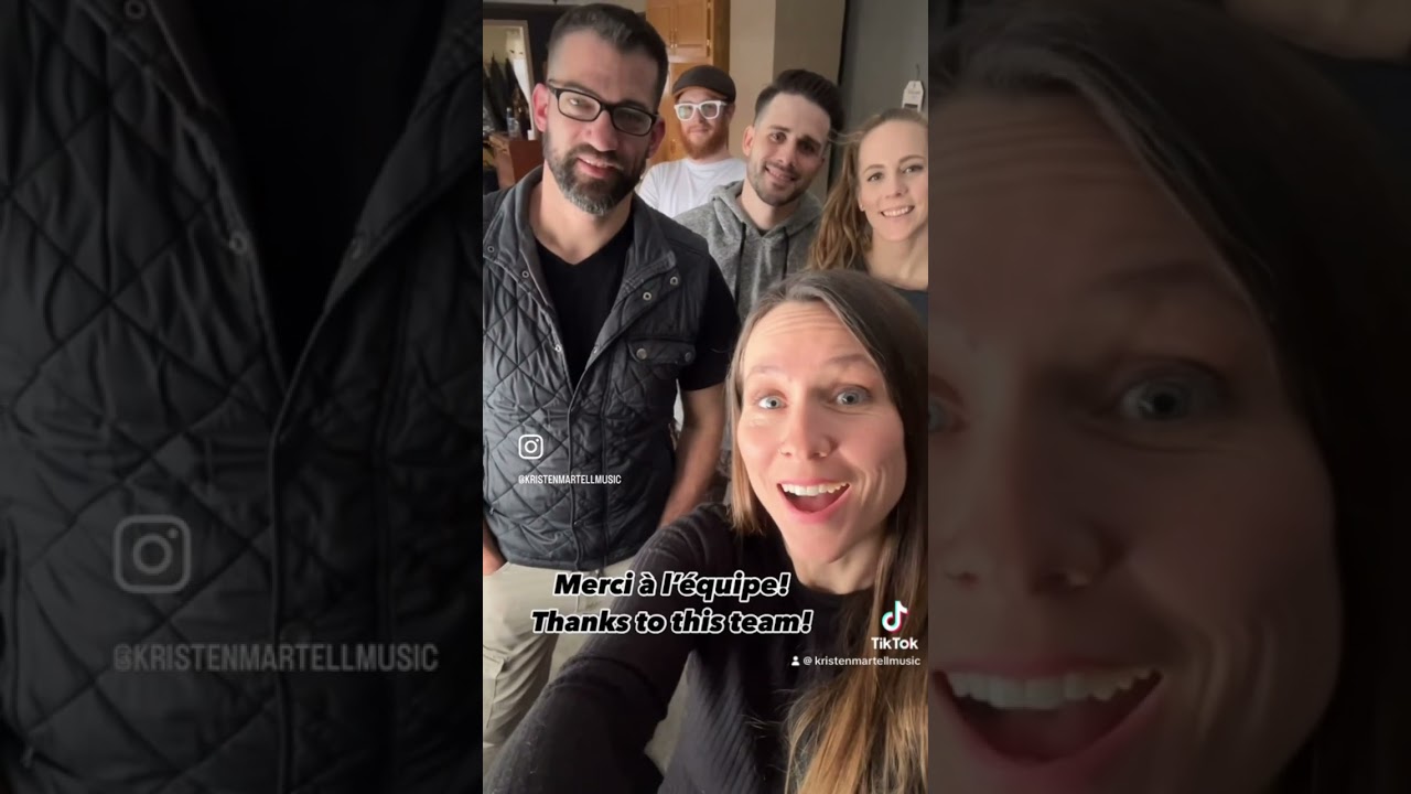 Behind the scenes of my latest video!  Now on YouTube.