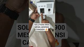 MESIN ABSENSI SOLUTION X900🔥 Fingerprint + Face Recognition Canggih untuk Kantor &amp; Sekolah