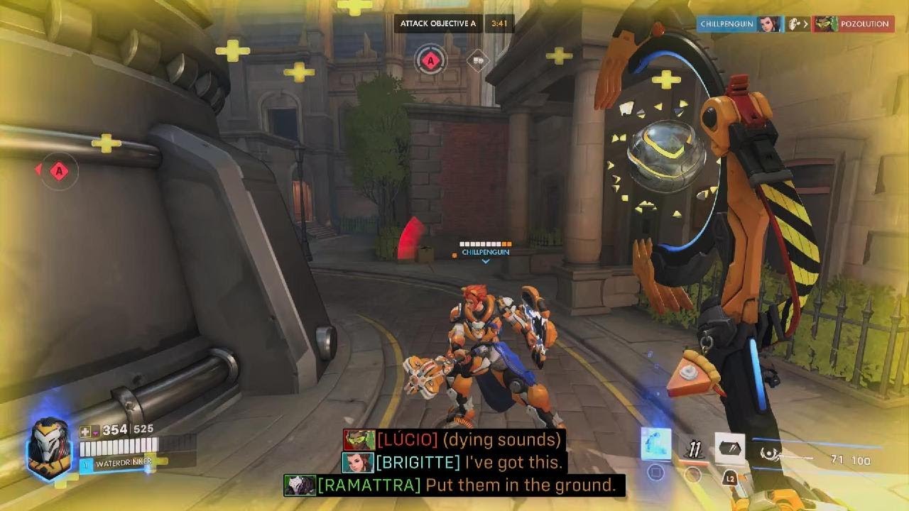 I was loving our odds until we became stuck! Overwatch