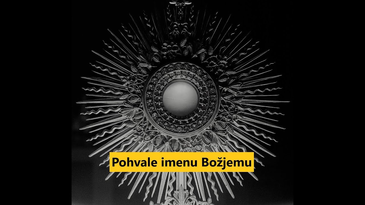 Pohvale imenu Božjemu