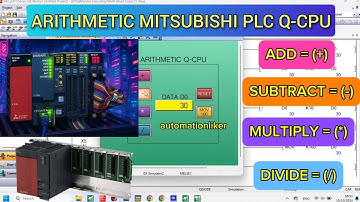 GX Works 2 : + (ADD), - (SUB), * (MUL), / (DIV) Arithmetic Instruction mitsubishi PLC Q-Series