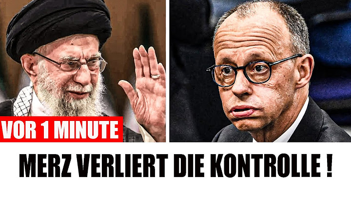 »DRECKSARBEIT« in Iran: MERZ VERLIERT KONTROLLE und Das ist unser Untergang...